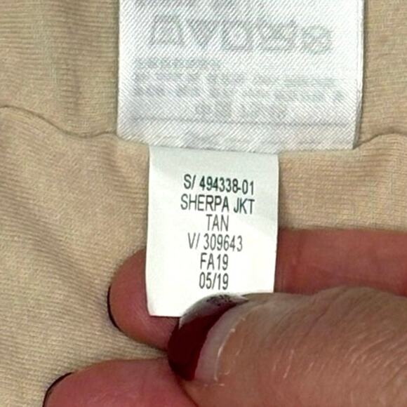 Baby Gap Teddy Bear Coat Girls/Boys 6–12M | Beige Sherpa Hooded Jacket - Picture 8 of 8